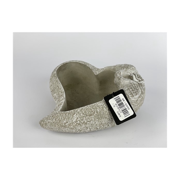 <h4>CEMENT HEART WITH BIRDS 20*20*H8,5</h4>