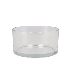 Glass Bowl Cilinder 15x8cm