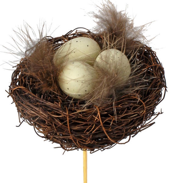 <h4>Bijsteker kievitsnest XL 10cm+50cm stok</h4>