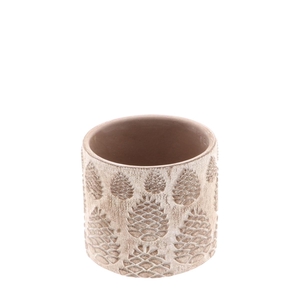 Promo Ceramics Cone pot d11*10cm