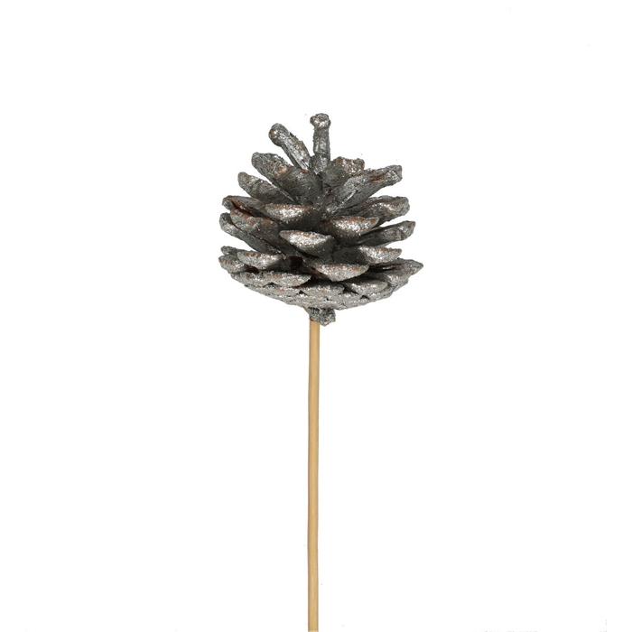 <h4>Christmas sticks 50cm Pine cone 6cm</h4>