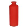 DF02-666113700 - Bottle Caro lines d4.5/7.5xh20 cherry red matt