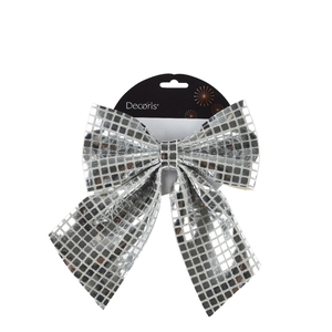 Kerst Deco strik 20*24cm