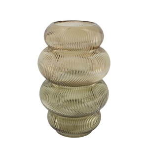 Glas Vaas Bubble d19*30cm