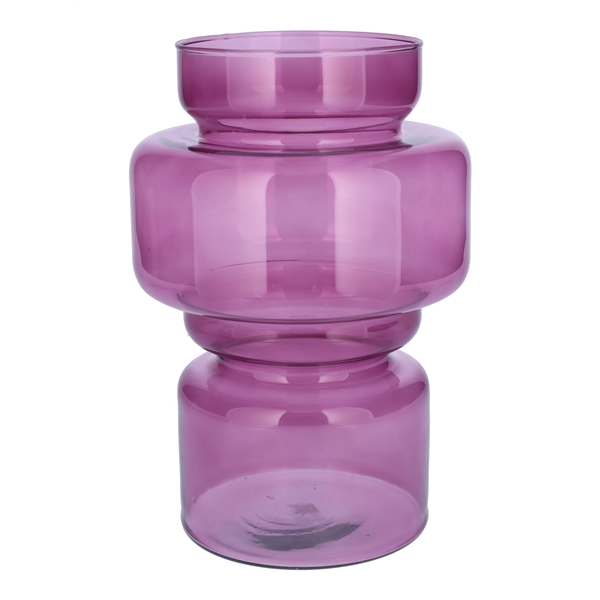 <h4>Vase Ellena d12\\16.5xh25 purple tranp</h4>