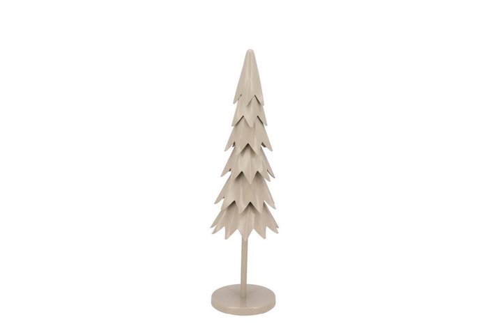 Hawley Sand X-mas Tree On Stand Deco 9x9x30cm