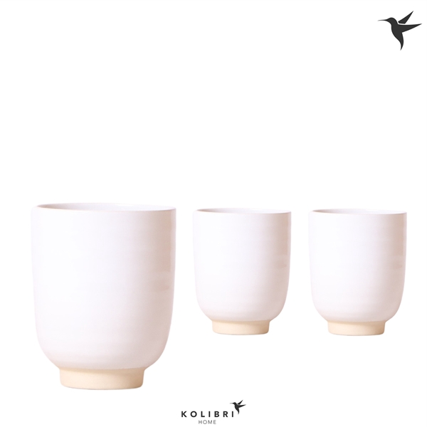 <h4>Kolibri home Glazed white</h4>