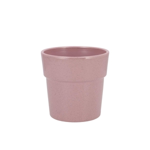 Ceramic Rosa Stone Pot Orchid Edge 13cm