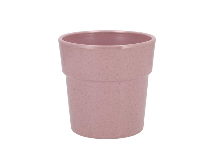 Ceramic Rosa Stone Pot Orchid Edge 13x12,5cm