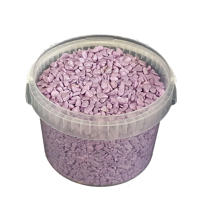 Rocks 3 ltr bucket Lilac