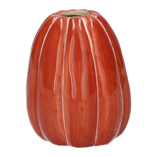 <h4>Vase Pompia d11xh12.5 d.orange</h4>