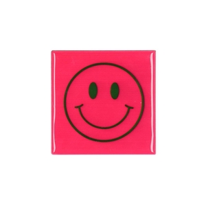Tile Smiley Pink 10x10x1cm Nm