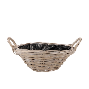 Bowl Basket+handles D35xh14cm