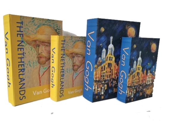 <h4>Book Set Mix/2 30x21x7cm vGogh</h4>