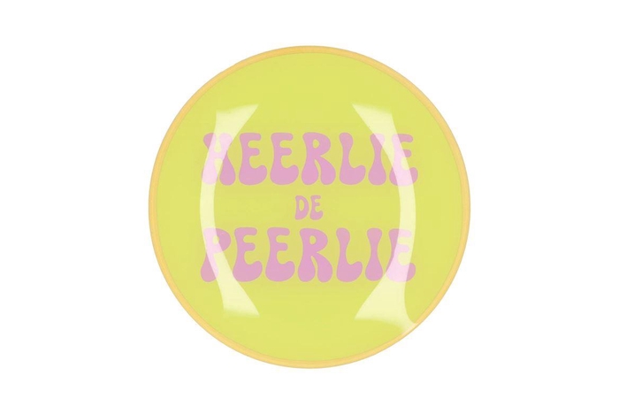 <h4>Plate Round Heerlie De Peerlie 18x18x2cm</h4>