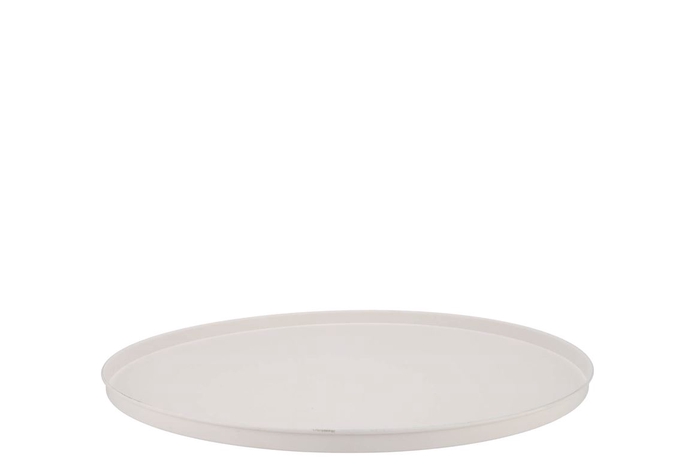 <h4>Coaster Nordic White Tray Metal 46x2cm</h4>