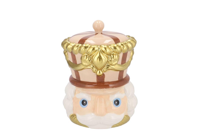 Candy Nutcracker Sand Jar 14x14x20cm Nm