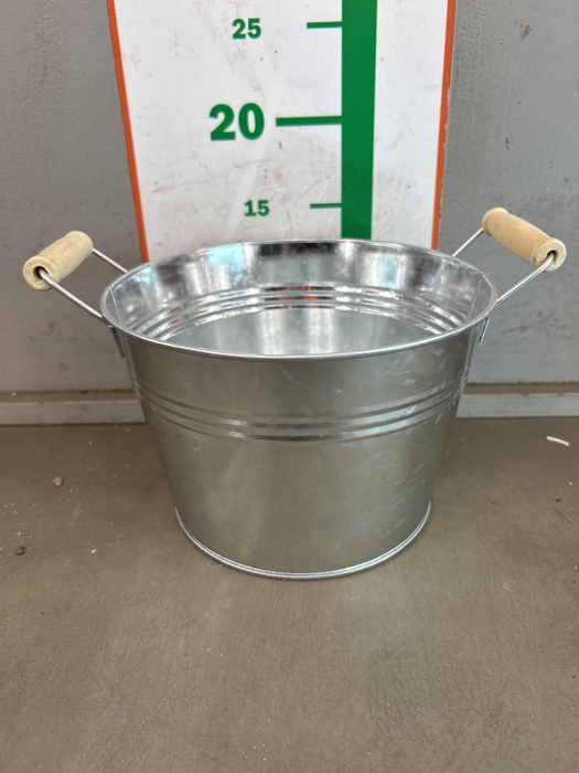 ZINK SCHAAL+HANDLE+WOOD D24XH13