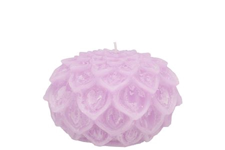 <h4>Candle Dahlia Lilac 9x7cm Nm</h4>