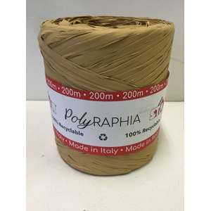 POLYRAPHIA LIGHT NATURAL 15MM 200M (COLOR3858)