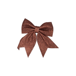 Deco Shine Bow Scottish Copper 19x24cm Per 2