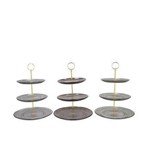 Dayah Black Mix Cake Shelf Ass 18/20/25x33cm Nm