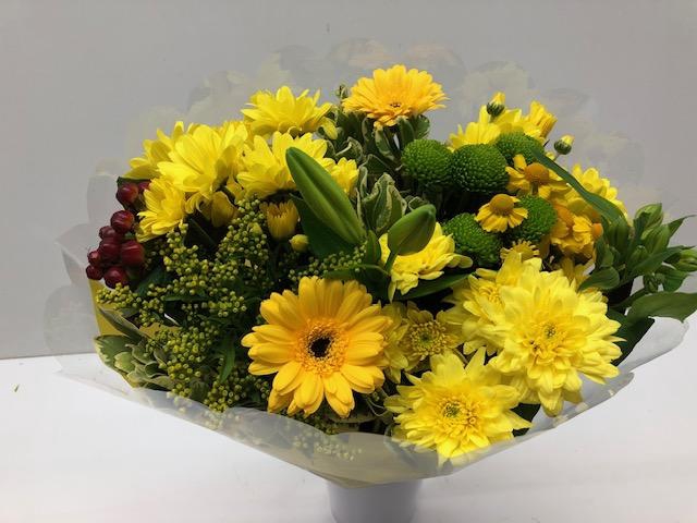 <h4>Boeket Super geel</h4>