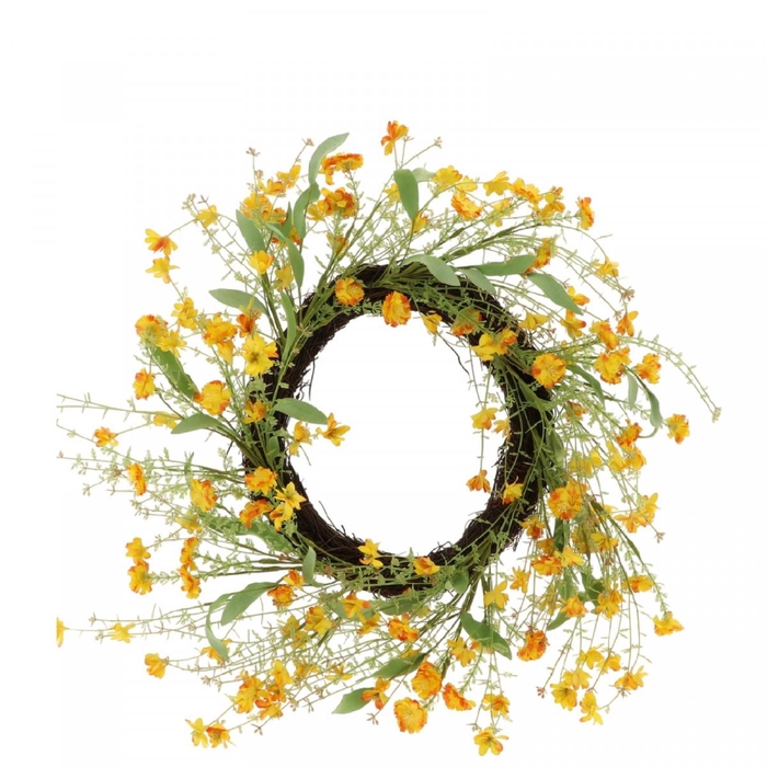 <h4>Wreath d50cm Silk Blooming spring</h4>
