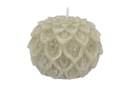 <h4>Candle Dahlia Pistache 9x7cm</h4>