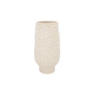 Maysa Offwhite Vase 20x20x39cm