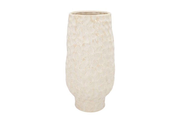 <h4>Maysa Offwhite Vase 20x20x39cm</h4>