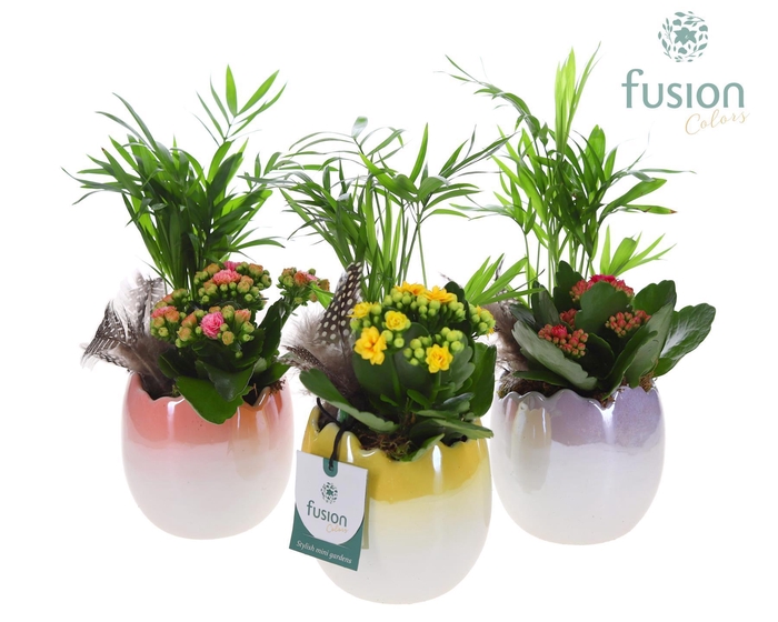 <h4>Pot keramiek Ei Pasen met arrangement</h4>