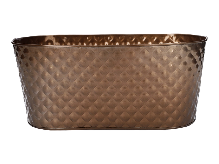 <h4>DF04-700501800 - Planter Melody 19x13.5x10 copper</h4>