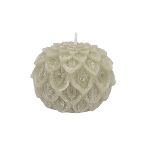 Candle Dahlia Pistache 9x7cm