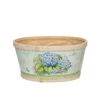 Wood Hydrangea tray 22*18*11cm