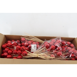 Stick Ball Thread Shiny Ø6 Red