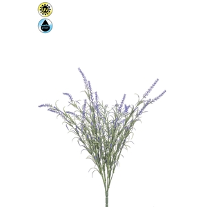Lavender bush UV lt purple 40cm