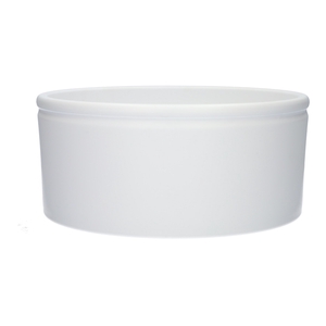 DF03-885311400 - Planter Lucca d22.5xh10.1 white matt