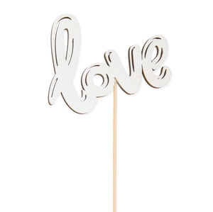 Bruiloft 50cm Love hout 10cm