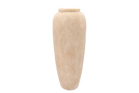 <h4>Florence Antique Gold Vase Long 25x25x49cm</h4>