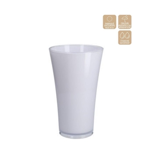 Plastic Vase Fizzy d16*27cm