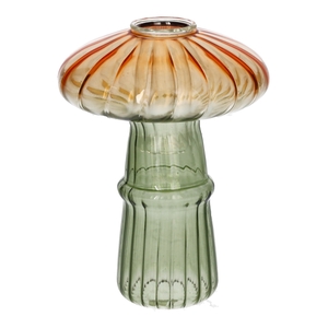 DF02-730300200 - Candle holder Russle d3.4/10xh13 green/orange