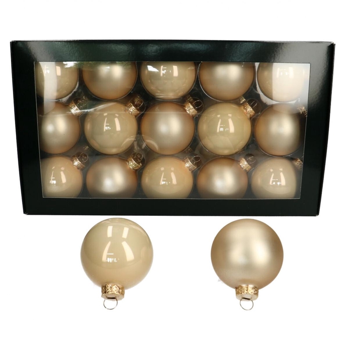 <h4>Kerstbal Bal  60mm combi x30</h4>