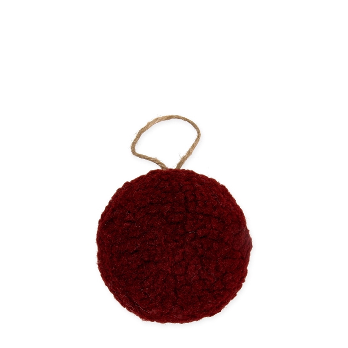Kerstbal Bal Teddy 100mm