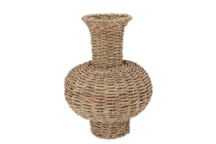 <h4>Ginny Seagrass Vase Neck 25x36cm</h4>