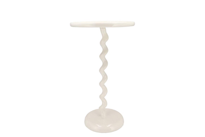 <h4>Sephora Cozy White Side Table 30x30x49cm</h4>