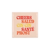 Tile Cheers Salud Pink 10x10x1cm