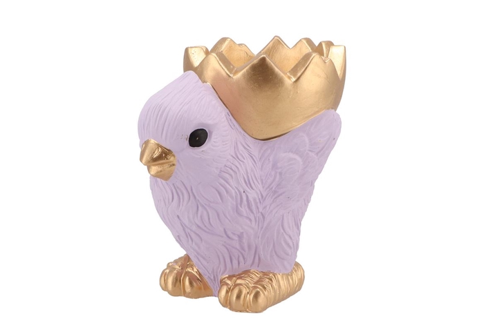 <h4>Easter Chicken-bowl Lila 19x12x19cm Nm</h4>