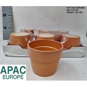 DECO POT YELLOW P11
