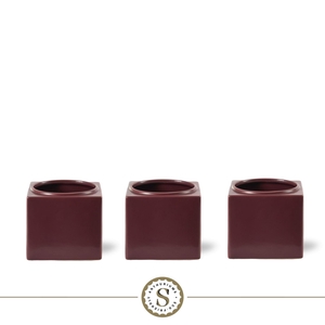 Creations) Belicia Keramiek Burgundy